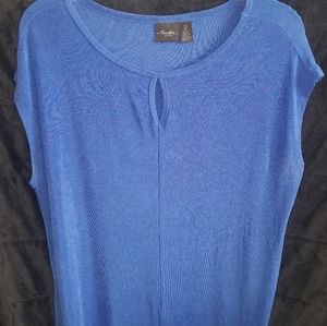 Chico's Travelers Cobalt Blue Top